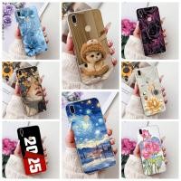 ราคา เคส Vivo V9 1723 Clear Aesthetic แมวน่ารักแฟชั่นดอกไม้ทาสีฝาหลัง VivoV9 Vivo V 9 เคสโทรศัพท์ (44409410679)