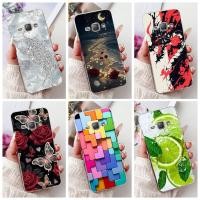 ราคา ปลอกใสสําหรับ Samsung J1 2016 SM J120F สําหรับ Samsung Galaxy J1 2016 กรณีผีเสื้อหรูหรารักแฟชั่นดอกไม้ Cool หล่อ Lion ทาสี (43463914411)