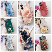 ราคา Vivo Y16 Case Clear Aesthetic แมวน่ารักแฟชั่นตลกทาสีปกหลัง Vivo V2204 V2214 เคสโทรศัพท์ (41517397459)