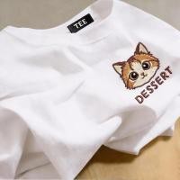 ราคา TEE SHOP เสื้อยืด oversize เสื้อเท่ๆ เกาหลี DESSERT เสื้อแฟชั่นใ เกาหลีสไตล์ พิมพ์ลาย ผ้านิ่มใส่สบาย S 3XL COD (42528022988)