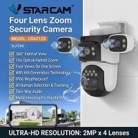 ราคา VSTARCAM CS621ZS CG621ZS 4G LTE SIM Full HD 1080P 2MP x 4 เลนส์กล้อง กล้องวงจรปิด Outdoor Smart iP Camera (43350294388)