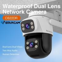 ราคา VSTARCAM C622DR WiFi SUPER HD 1296P 3MP x 2 เลนส์กล้อง กล้องวงจรปิด Ai ตรวจจับแจ้งเตือน iP Camera (26170075261)