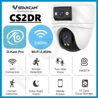 ราคา VSTARCAM CS2DR WiFi CG2DR 4G LTE SIM SUPER HD 1296P 5MP x 2 เลนส์กล้อง กล้องวงจรปิด Smart Camera (19491364135)