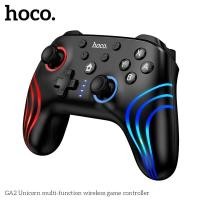 ราคา HOCO GA2 จอยเกมไร้สาย รองรับ PC Nintendo Switch 1 2 ระบบสั่น Turbo Mode Wireless Gaming Controller (40018831005)