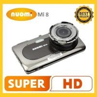ราคา พร้อมส่ง NUOMi Mi 8 Super HD 1296p Car Camcorder กล้องติดรถยนต์หน้าหลัง (19303833407)