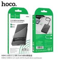 ราคา HOCO HB46 กล่องใส่ฮาร์ดดิสก์ 2 5 SATA รองรับ SSD HDD สูงสุด 6TB USB 3 0 UASP TRIM HDD BOX (40602034507)