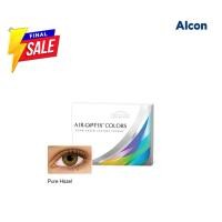 ราคา หมดอายุ 01 03 2570 Alcon Air Optix Colors สี Pure Hazel รายเดือน คอนแทคเลนส์สี ออลคอน กล่อง 2 ชิ้น (50758052831)