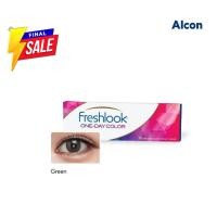 ราคา หมดอายุ 01 03 2570 Alcon Freshlook One Day Color สี Green รายวัน คอนแทคเลนส์สี ออลคอน จำนวน กล่อง 10 ชิ้น (55758064102)