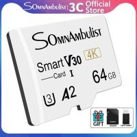 ราคา SomnAmbulist การ์ด SD ขนาดเล็กดั้งเดิม การ์ดหน่วยความจํา TF ความเร็วสูงระดับ 10 128G 64GB 32GB 16GB 8GB กันน้ํา เหมาะสําหรับโทรศัพท์มือถือ คอมพิวเตอร์ กล้อง การบันทึกวิดีโอและอุปกรณ์ตรวจสอบ (204910632