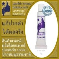 ราคา ครีมแก้ปากดำ หลอดม่วง เหมาะกับทุกสภาพผิว เดอร์ม่า พรรณ DERMA PAN ทากลางวัน แพคเกจเก่า (188469808)