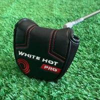 ราคา ODYS Putter Universal ฝาครอบพัตเตอร์ทรงครึ่งวงกลมสำหรับไม้กอล์ฟ สีขาว ขายดี (44958264103)