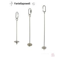 ราคา FANIELLAPOWELL เครื่องให้อาหารนก แขวน Typ สแตนเลสนกผลไม้หอกแขวน สิทธิพลศาสตร์คงที่กรงนกอุปกรณ์นกแก้วผักเสียบนกแก้ว (53800276352)