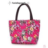 ราคา กระเป๋าสะพายไหล่ FANI ELA POWELL จากผ้าแคนวาสมีลวดลายดอกไม้ มีซิปกันน้ำหนักแน่น สำหรับผู้หญิง (57751020008)