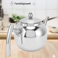 ราคา FANIELLAPOWELL กาต้มน้ําเย็น กระจกโปแลนด์สีเงินกาน้ําชาสแตนเลส หม้อกาแฟถอดกรองสแตนเลสความจุขนาดใหญ่กาต้มน้ําชาร้านอาหารใช้ (57708164979)