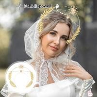 ราคา FANIELLAPOWELL ต่างหูชุดและหนีบผม เพชรสังเคราะห์และโลหะ ลายโบฮีเมียน สองเลเยอร์ เหมาะสำหรับงานแต่งงาน (58050504250)