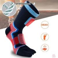 ราคา ถุงเท้า 5 นิ้ว FANIellaPowell แบบToe Sport มีตาข่ายระบายอากาศดี สวมใส่สบายและทนทาน เหมาะสำหรับกิจกรรมกลางแจ้ง (56100285965)