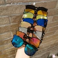 ราคา FANIELLAPOWELL แว่นกันแดดเด็ก UV375 พับได้ กรอบสี่เหลี่ยมวินเทจ สำหรับเด็กวัยหัดเดิน (55958106038)