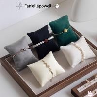 ราคา FANIELLAPOWELL เครื่องประดับหมอน นาฬิกาสร้อยข้อมือกําไลข้อมือของขวัญเบาะรองนั่ง แฟชั่นกํามะหยี่ หนังหมอนขนาดเล็ก Prop Display Organizer หมอนสําหรับเครื่องประดับการถ่ายภาพ (55901072986)