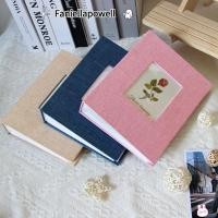 ราคา อัลบั้มภาพ FANIELLAPOWELL 4x6 รูปภาพปกผ้าลินินอัลบั้มสมุดภาพขนาดใหญ่ มัลติฟังก์ชั่น 200 กระเป๋า DIY Writable Slip in อัลบั้มภาพงานแต่งงานครบรอบครอบครัว (55504996105)