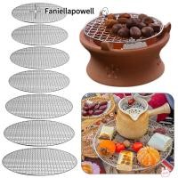 ราคา FANIELLAPOWELL Grill ตะแกรงย่างแบบใช้ซ้ําได้ทรงกลม ตะแกรงย่างเหล็กแบบไม่ติด (55153097280)