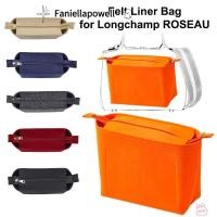 ราคา FANELIAPOWELL กระเป๋าลินเนอร์ แบบพกพาสะดวก มีหลายช่องเก็บของ ใช้งานได้ดีกับ bucket bag และ Longchamp LE PLIAGE Roseau (54907924758)