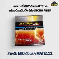 ราคา แบตเตอรี่ STORM RIDER แท้ GMZ 5 12V5AH รถรุ่น มีโอ MIO เก่า เมท111 MATE111 พร้อมส่ง มีเก็บเงินปลายทาง (26590521183)