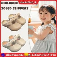 ราคา รองเท้าแตะส้นสูงผูกโบว์สำหรับฤดูร้อน กันลื่น สำหรับใส่เดินกลางแจ้ง ใส่สบายในบ้าน (49953984622)