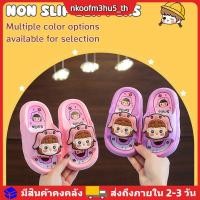 ราคา Girls Indoor Bath Slippers Super Soft Anti Slip PVC Single Strap Cute Summer Comfortable Slippers (55202793524)