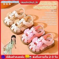 ราคา รองเท้าแตะผูกโบว์น่ารักสำหรับเด็กผู้หญิง พื้นนุ่ม กันลื่น ทรงกลวง รองเท้าเด็กฤดูร้อน (44379090298)