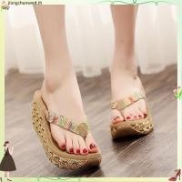 ราคา รองเท้าส้นสูง พื้นหนา กันลื่น แฟชั่นฤดูร้อน สําหรับผู้หญิง การประกันคุณภาพ RXZX (46308871074)