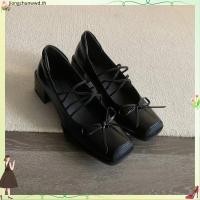 ราคา รองเท้าส้นสูงแมรี่เจน ส้นหนา สายรัดแบน มีโบว์ แฟชั่นสำหรับผู้หญิง พร้อมสต็อกจัดส่งฟรี (44509304524)