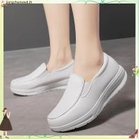 ราคา รองเท้าพยาบาล หนังแท้ กันลื่น สีขาว และสีดำ ขนาด 35 41 (42730206723)