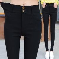 ราคา KZ 106 กางเกงสกินนี่สีดำ ผ้ายืดเก็บทรง (9394992030)