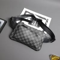 ราคา HB 657 กระเป๋าคาดอก กระเป๋าสะพายไหล่ หนัง PU ผู้ชาย (23431518158)