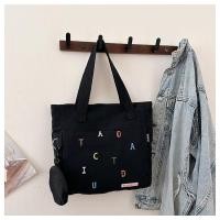 ราคา A223 กระเป๋าผ้าแคนวาส สะพายไหล่ แฟชั่น (28792580069)