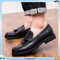 ราคา พร้อมส่ง รองเท้าแฟชั่นผู้ชายรองเท้าหนังสบาย formal shoes (47408805202)