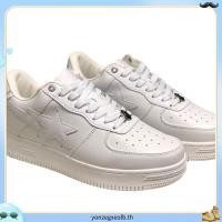 ราคา คลังสินค้าพร้อม BAPE STA Ortholite Black Red Low Top Casual Board Shoes (40929915929)