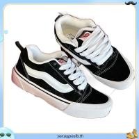 ราคา VANS KNU SKOOL BLACK TRUE WHITE รองเท้าผ้าใบ ชาย หญิง (49058870192)