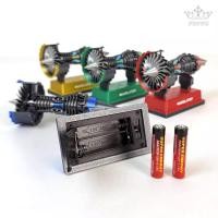 ราคา TR900 Mini Turbofan Engine Model Kit Compact Size Battery Powered 3D Printed Toy (45150973780)