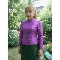 ราคา เสื้อไหม ลาวสีม่วง จิตรลดา มีอก 34 44 ค่ะ (23886249187)