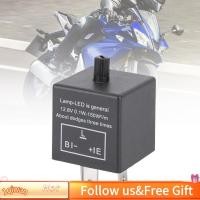 ราคา 1qiwan th Dioche CF14KT Universal 3 Pins 12 8V 0 1W 150W ไฟเลี้ยว LED แบบปรับได้ Flasher แฟลชรีเลย์สำหรับรถยนต์รถจักรยานยนต์พลาสติกสีดำ 26g (52058714318)