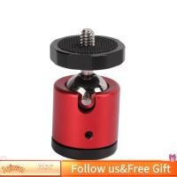 ราคา 1qiwan th Denash Ball Head Mount ด้านล่าง 1 4 นิ้วรูสกรูด้านบนหมุนได้ 360 สำหรับกล้อง SLR สีดำ (41179936844)