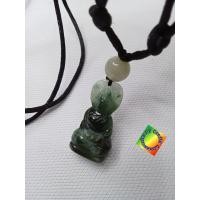 ราคา จี้พระหยก หยกพม่าแท้ 100 สร้อยพระ จี้ jade pendent necklace Myanmar buddha สร้อยคอ (43253481622)