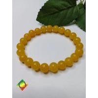 ราคา ข้อมือหินบุษราคัม ควอตซ์ หินสีเหลือง lucky stone bracelet quartz shopee TH (25537829349)