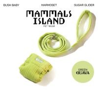 ราคา MAMMALS ISLAND Green Guava กางเกงลิง บุชเบบี้ มาโมเสต ชูการ์ไกรเดอร์ สายจูงสั้นแบบติดตัว (51656041309)