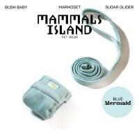 ราคา MAMMALS ISLAND Blue Mermaid กางเกงลิง บุชเบบี้ มาโมเสต ชูการ์ไกรเดอร์ สายจูงสั้นแบบติดตัว (56257102679)