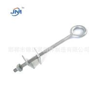 ราคา Double Headed Eye Ring Pigtail Bolt Hot Packing สังกะสี Bolt Power Gold อุปกรณ์เสริม AGGA (53905756661)