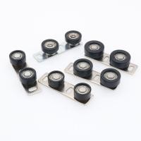 ราคา ล้อตําแหน่งประตูบานเลื่อน Double Column อลูมิเนียมอัลลอยด์ประตู Swing Stopper ประตูบานเลื่อนแขวนประตูบานเลื่อนราวแขวน (44957529838)