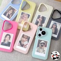 ราคา SAMSUNG 8 สี 2 ใน 1 Photo Holdingเคสโทรศัพท์สําหรับSamsung Galaxy S25 S24 S23 Plus Ultra FE S25 S24 S23 ฝาหลังน่ารักสีCandy Mezzanineสามารถถือปลอกการ์ด (41767281385)
