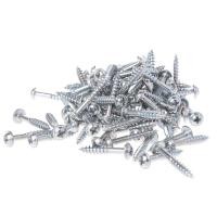 ราคา HL 100 ชิ้น M4 25 สกรูแตะตัวเองรูเฉียงสําหรับ Pocket Hole Jig (48358686868)